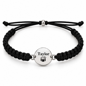 Personalized Drum Rope Bracelet - Pick Color