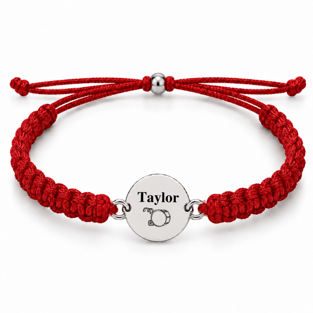 Personalized Drum Rope Bracelet - Pick Color