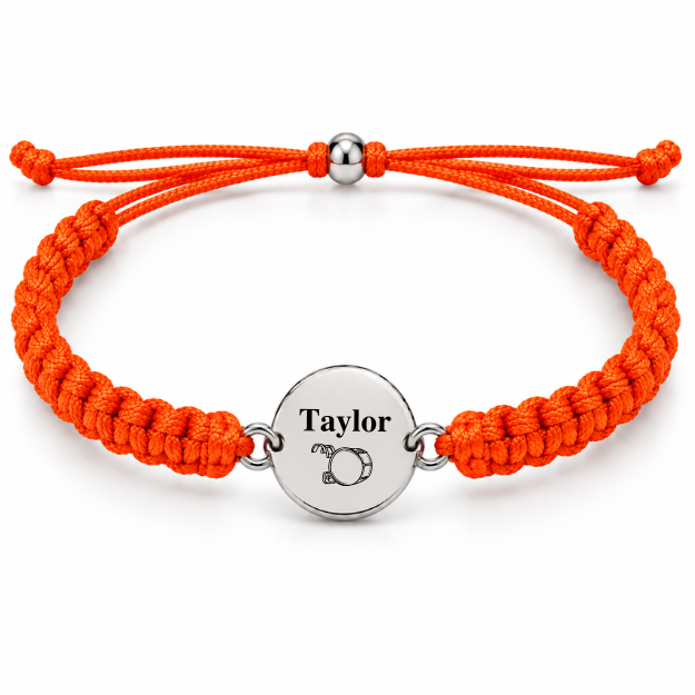 Personalized Drum Rope Bracelet - Pick Color