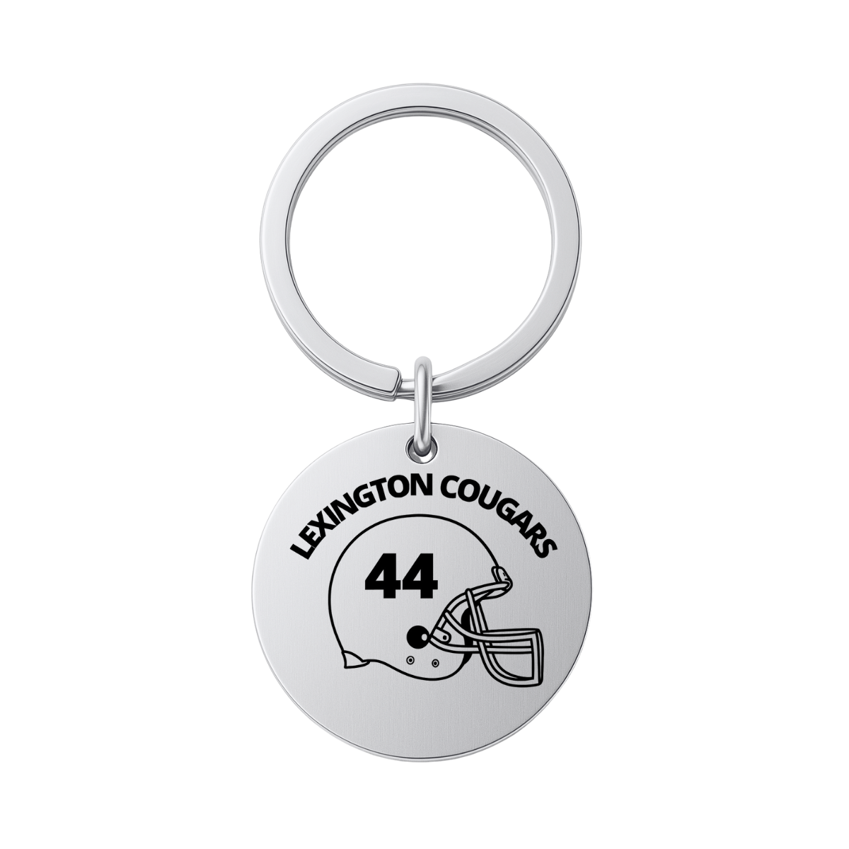 Personalized Engraved Football Keychain - Pick Style