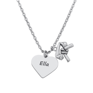 Personalized Engraved Martial Arts Necklace