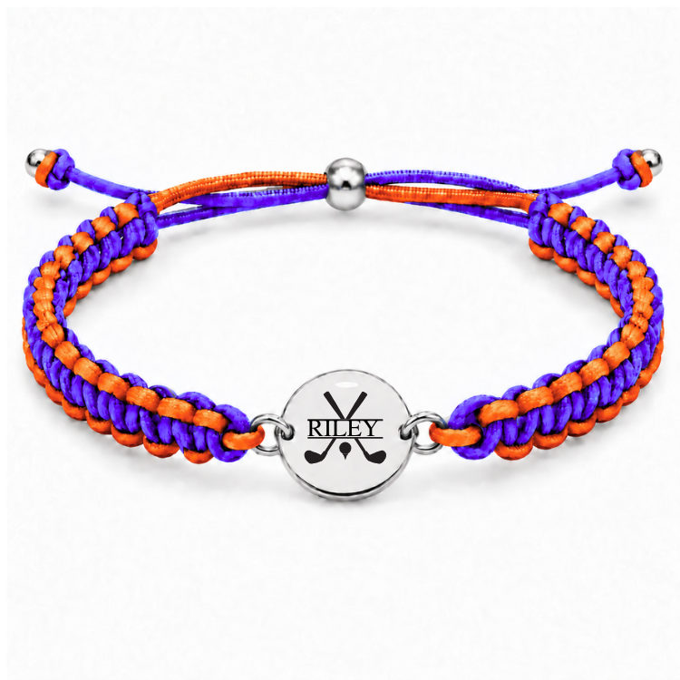 Personalized Multi Color Golf Bracelet