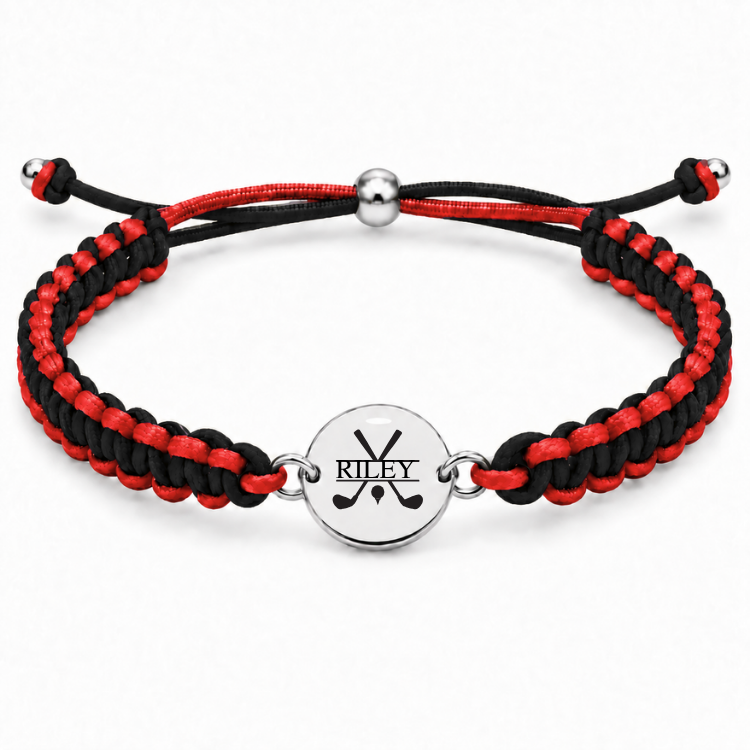 Personalized Multi Color Golf Bracelet
