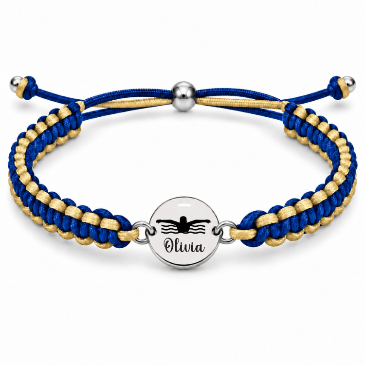 Personalized Multi Color Swimming Bracelet