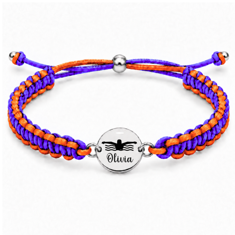 Personalized Multi Color Swimming Bracelet