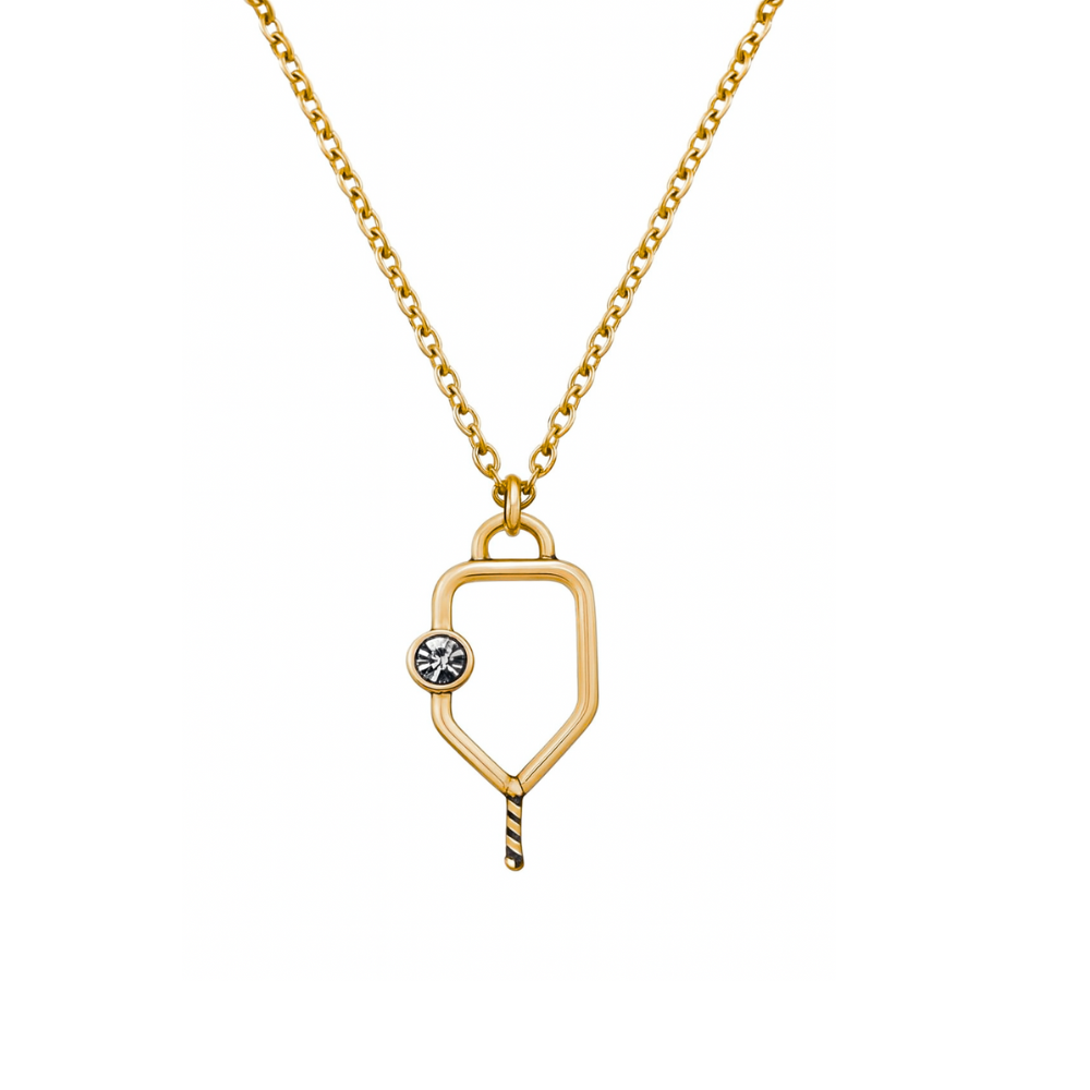 Pickleball Charm Necklace - Pick Color
