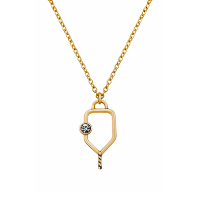 Pickleball Charm Necklace - Pick Color