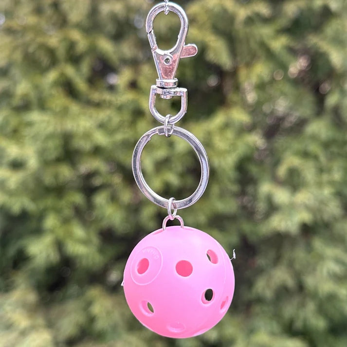Pickleball Bag Tag-Pull Keychain
