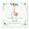 Style 2 with CZ Clover Charm