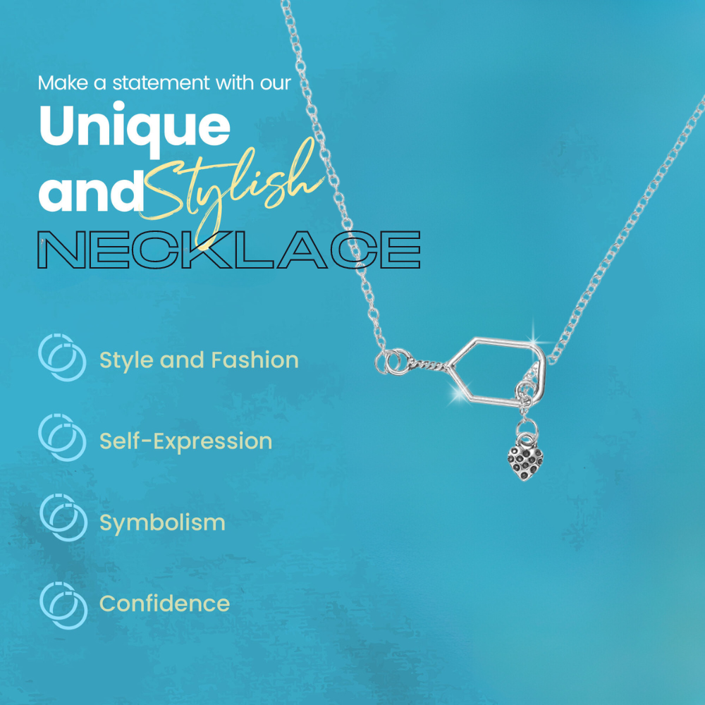 Pickleball Lariat Necklace - Pick Style