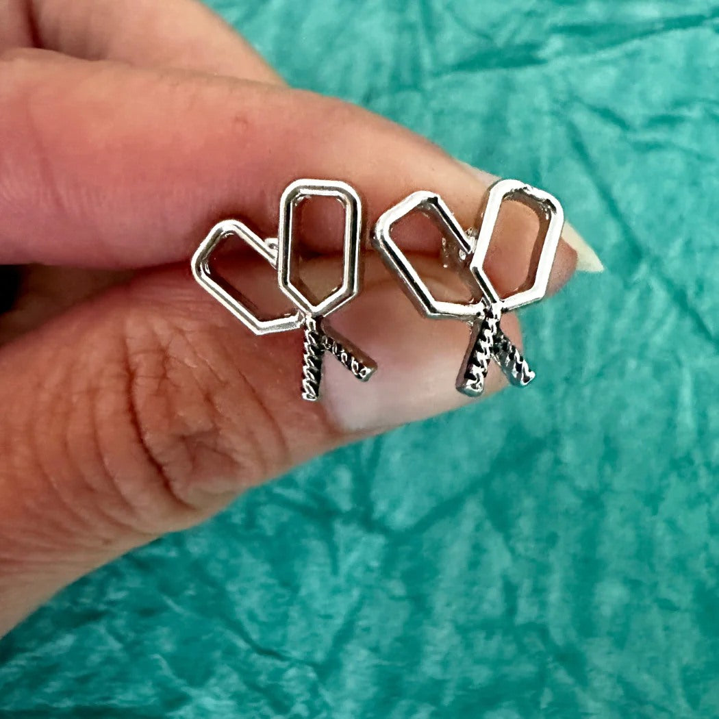 Pickleball Stud Earrings