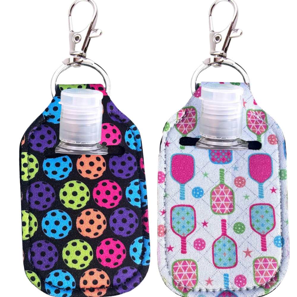 Pickleball Hand Sanitizer Keychain