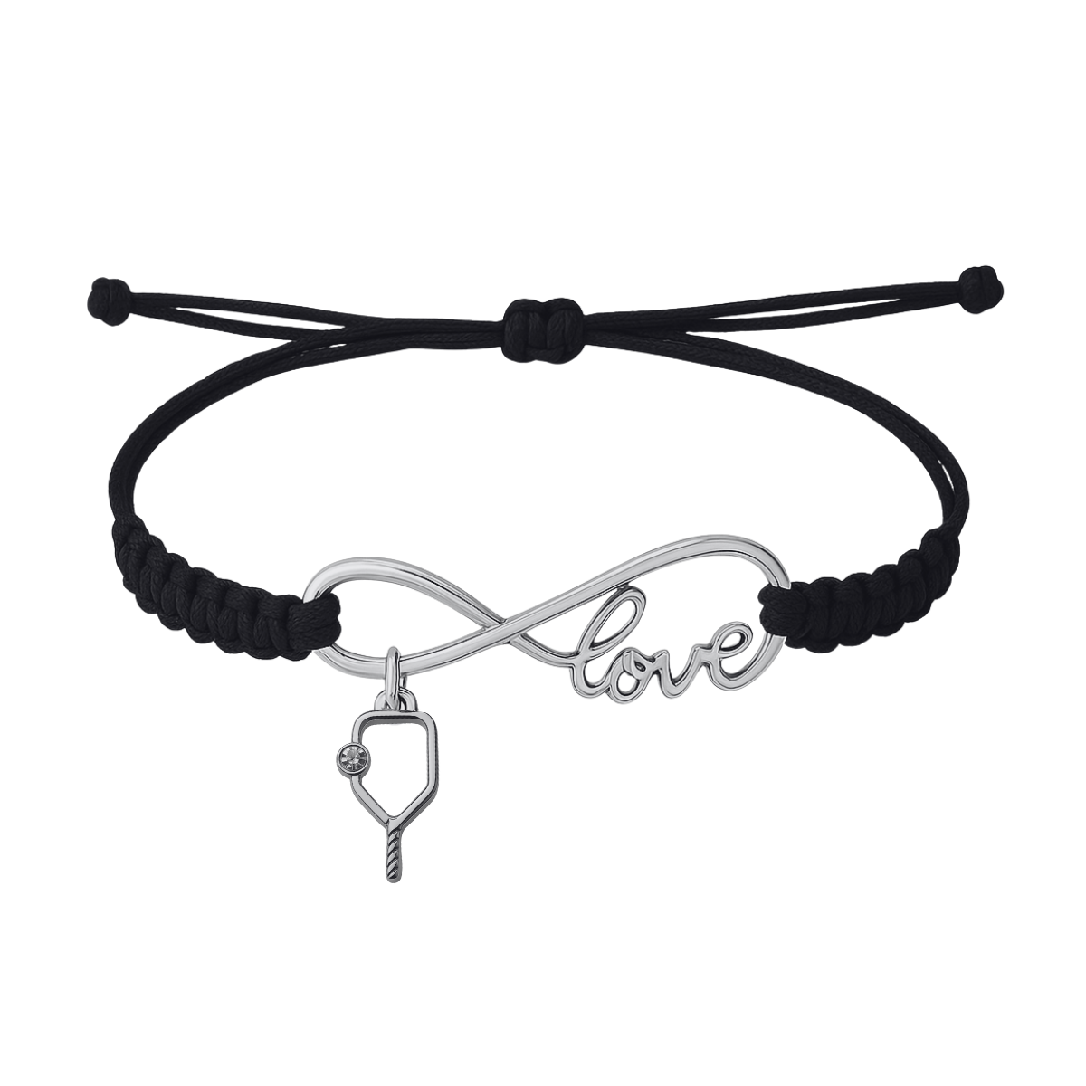 Pickleball Love Infinity Rope Bracelet