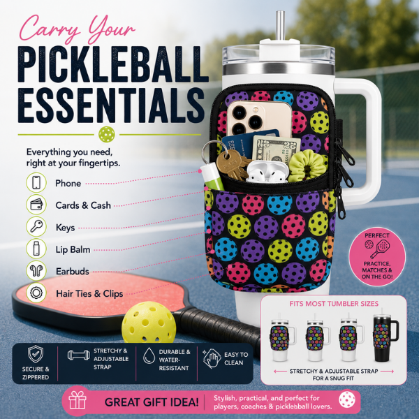 Pickleball Water Bottle Pouch