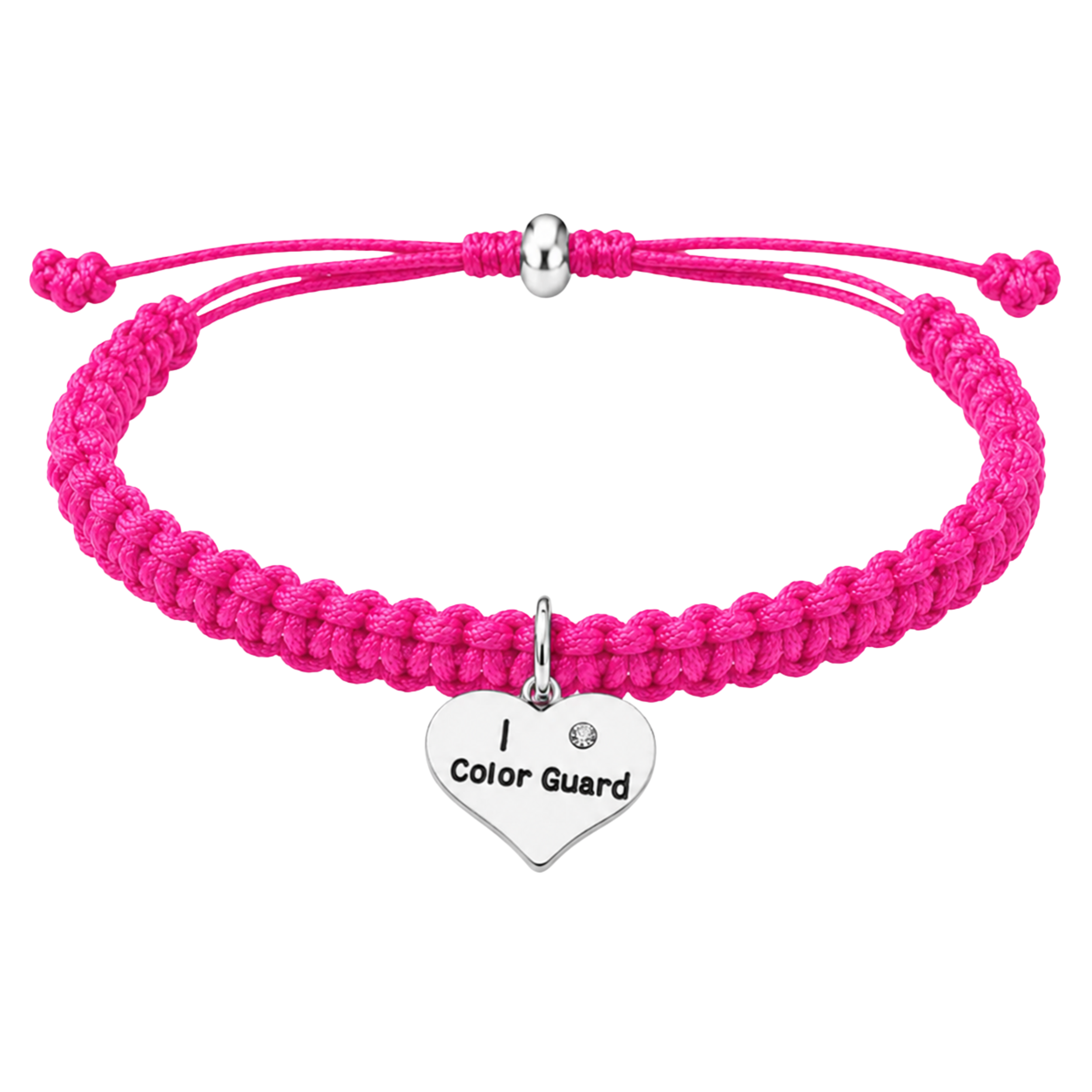 Color Guard Adjustable Rope Bracelet