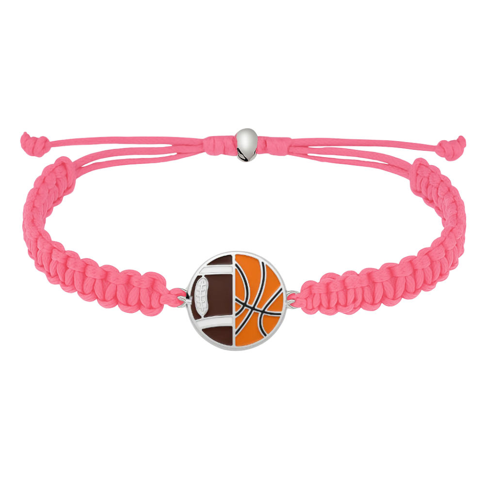 Football & Basketball Rope Bracelet