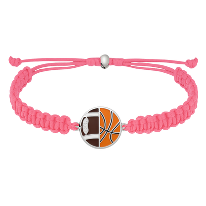 Football & Basketball Rope Bracelet