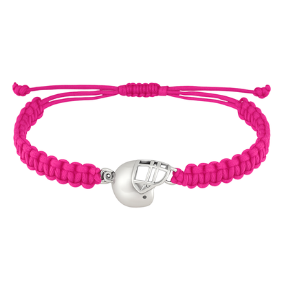 Football Helmet Rope Bracelet - Pick Color