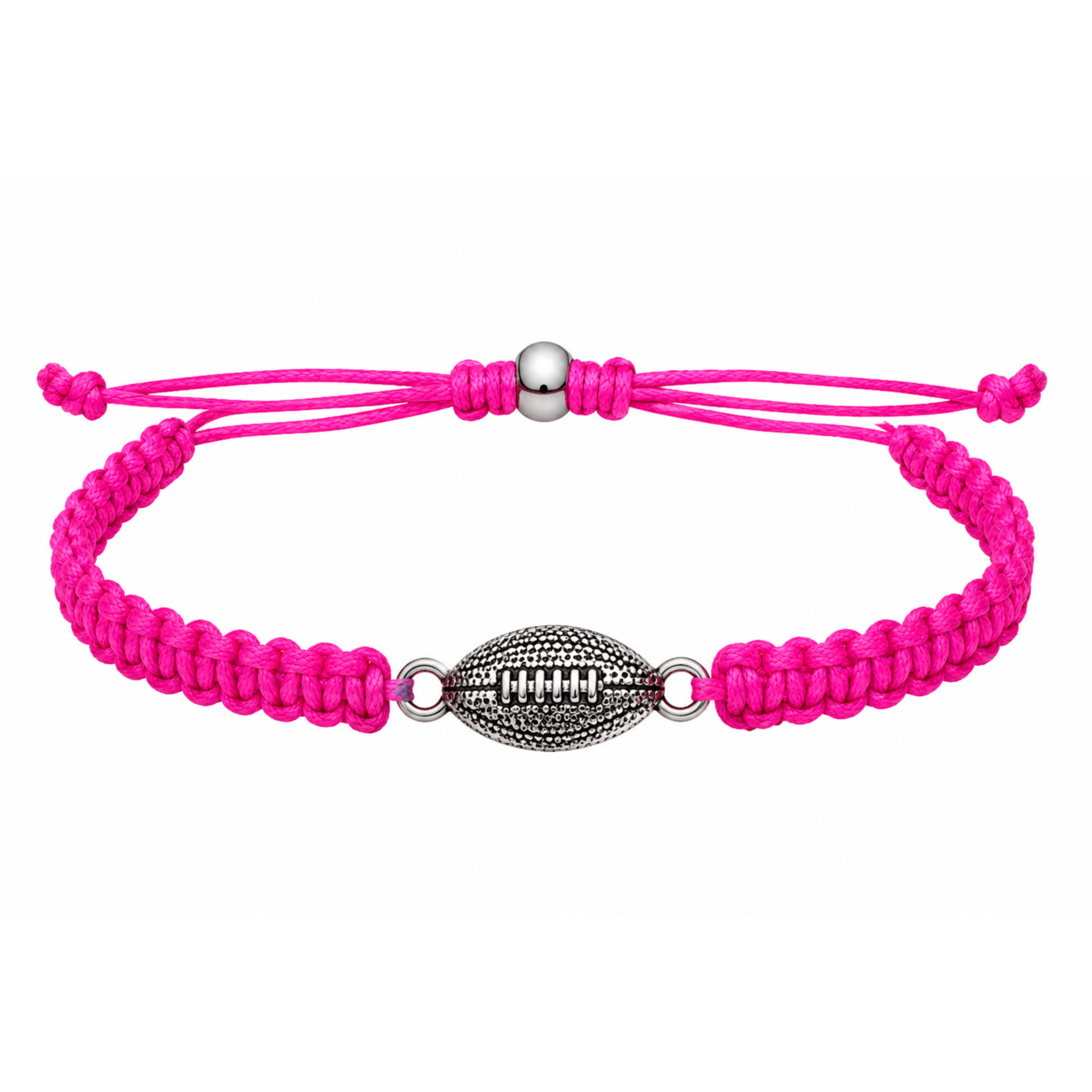 Flag Football Rope Bracelet - Pick Color