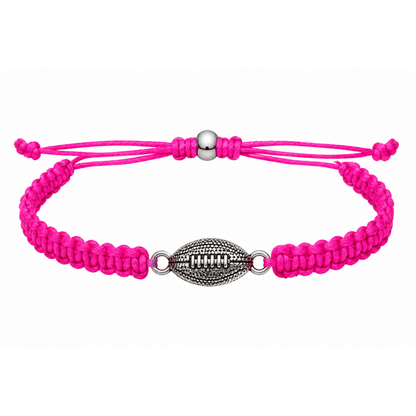 Flag Football Rope Bracelet - Pick Color