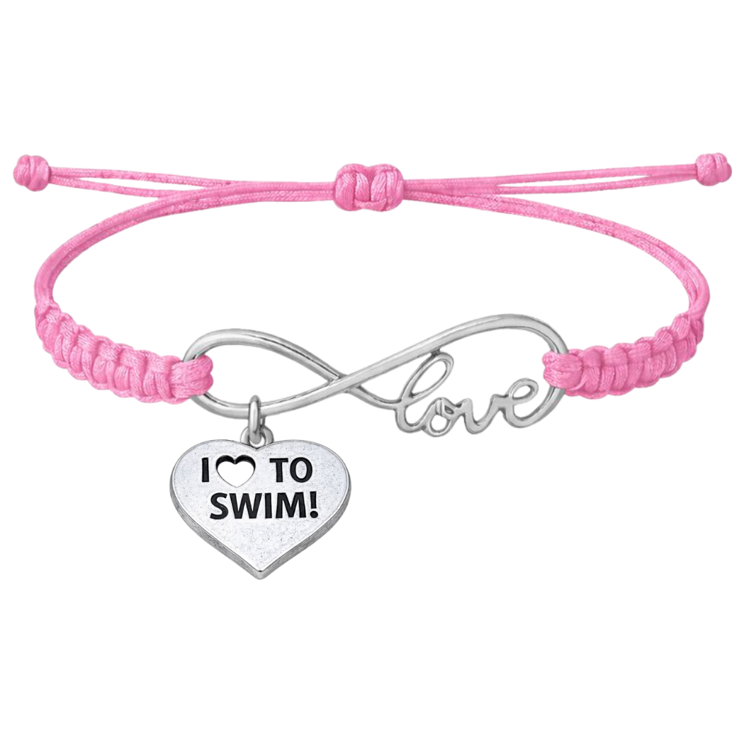 Swimming Adjustable Rope Bracelet - Pick Charm