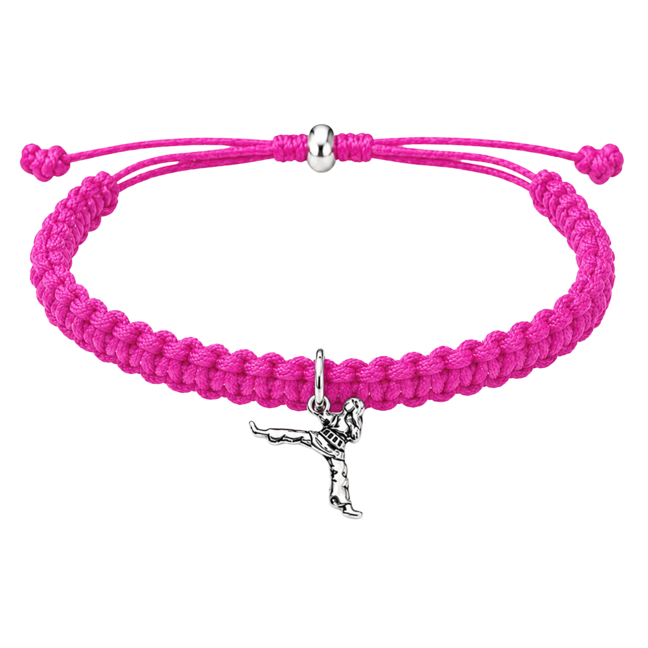 Karate Girl Adjustable Rope Bracelet