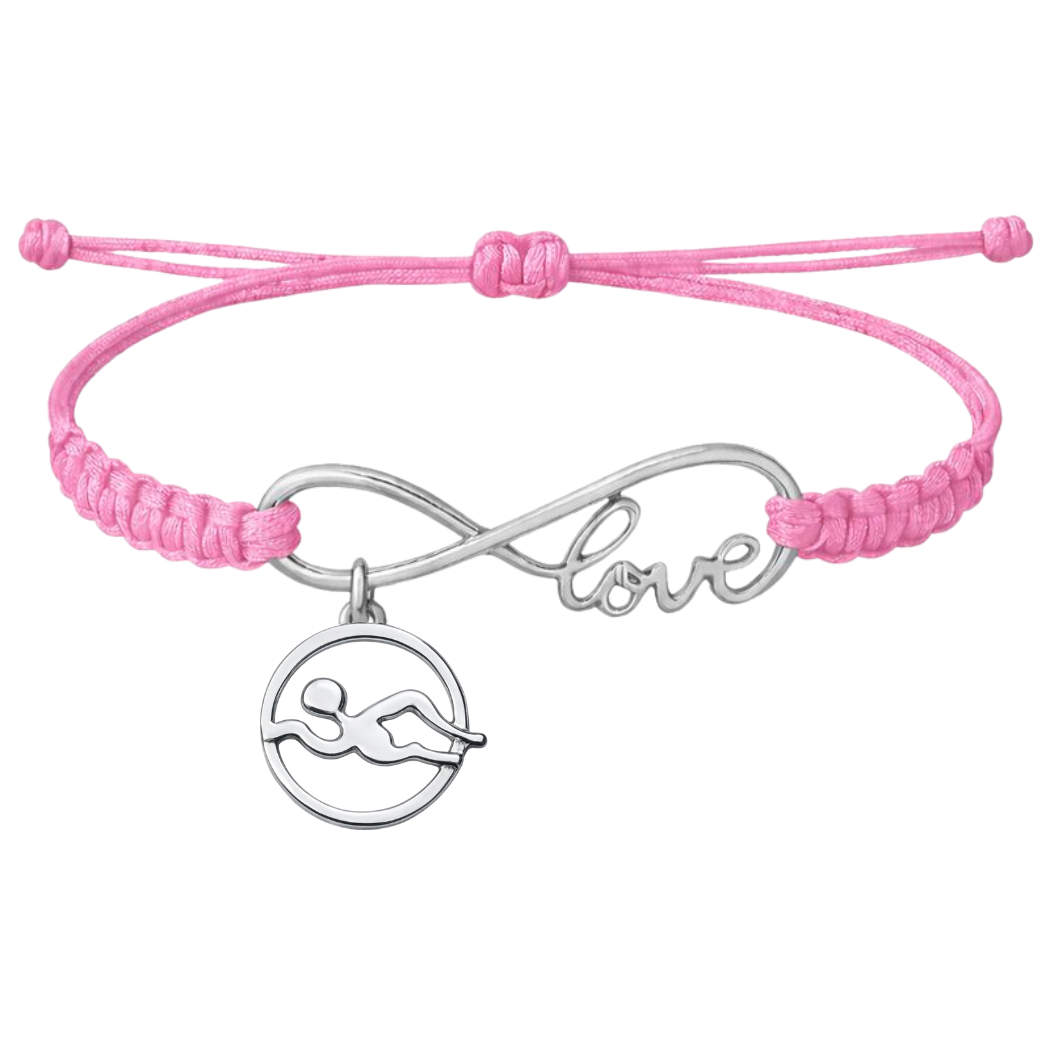 Swimming Adjustable Rope Bracelet - Pick Charm