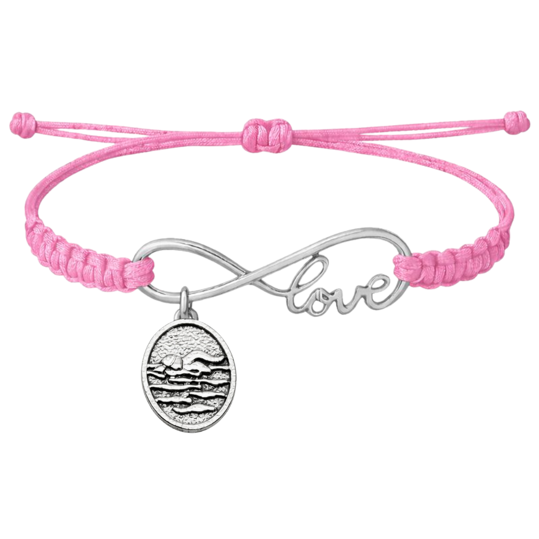 Swimming Adjustable Rope Bracelet - Pick Charm