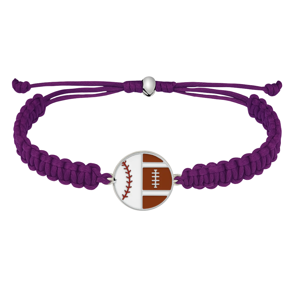 Baseball & Football 2 Sport Bracelet
