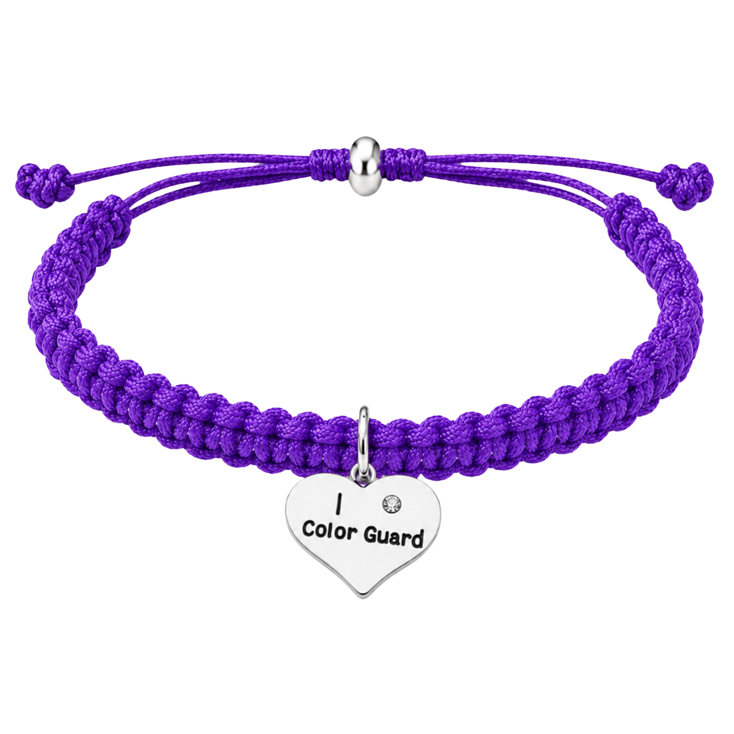 Color Guard Adjustable Rope Bracelet