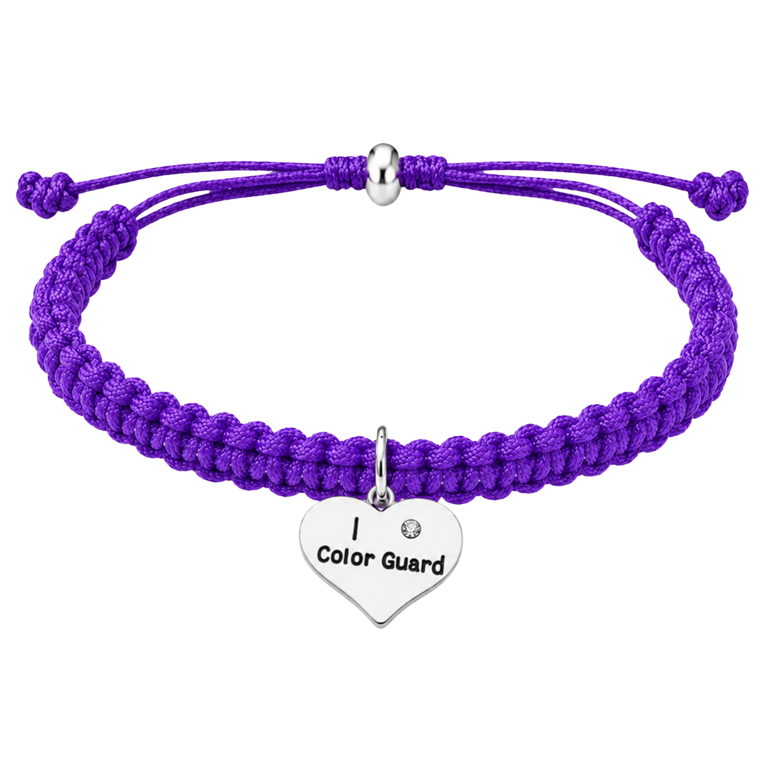 Color Guard Adjustable Rope Bracelet