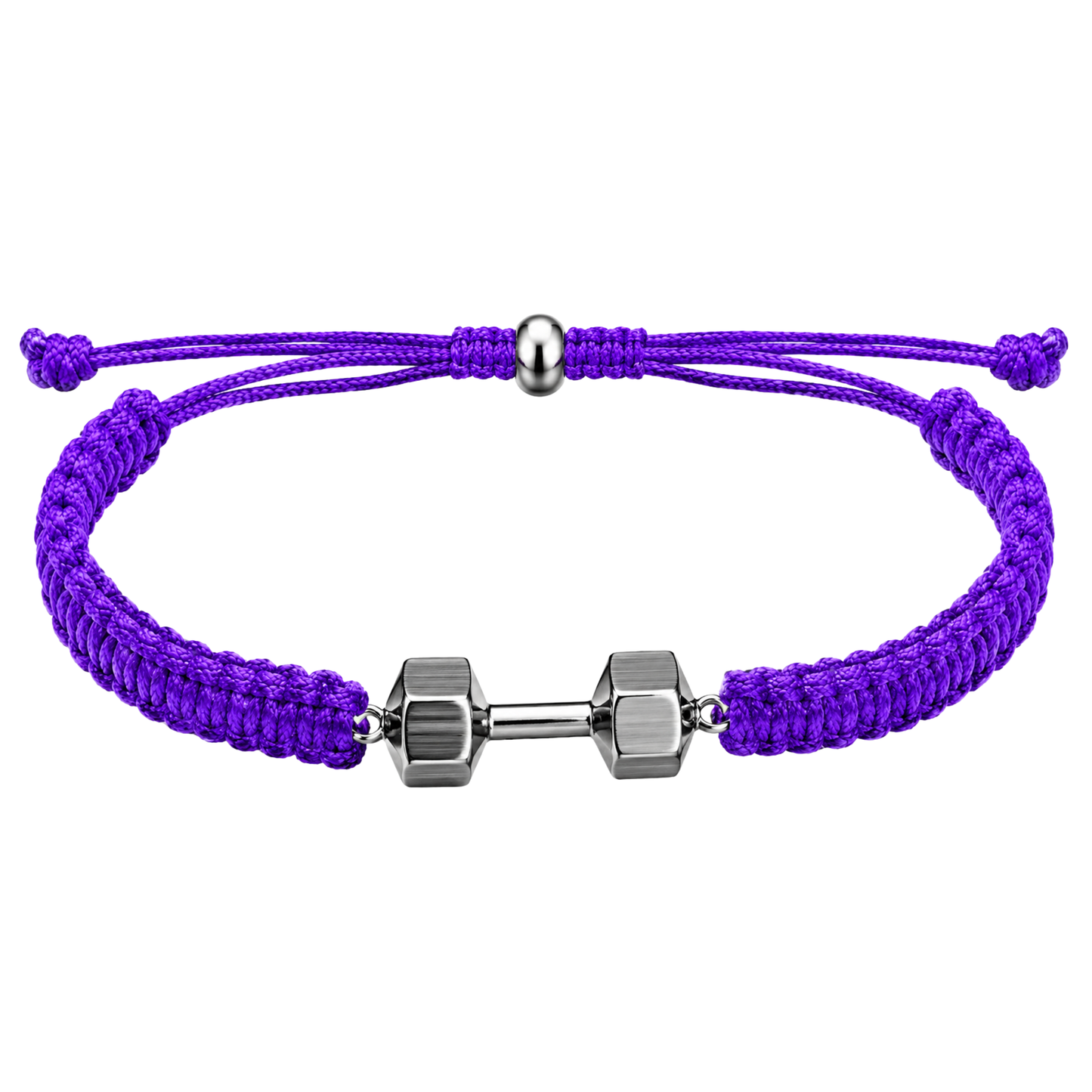 Dumbbell Adjustable Rope Bracelet