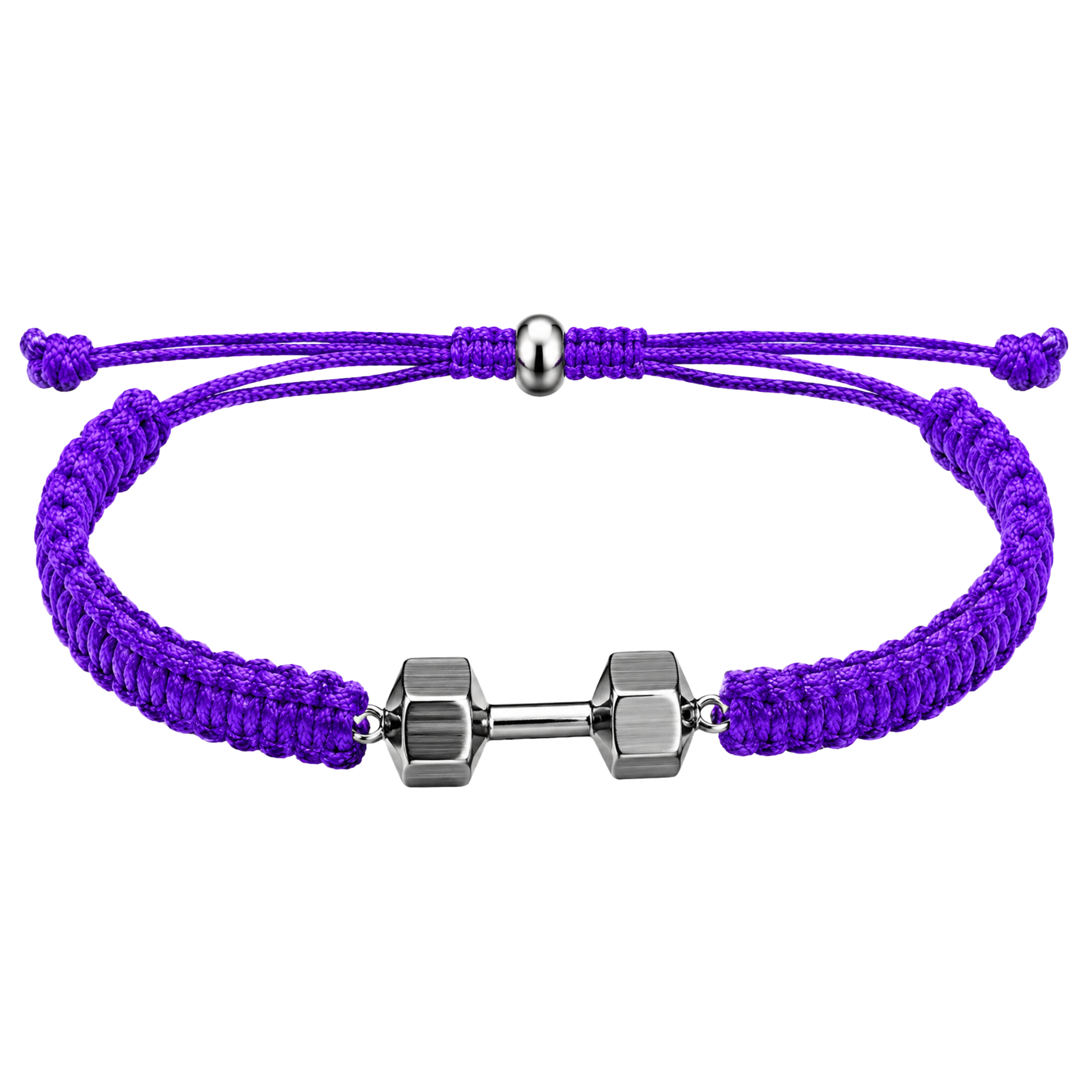 Dumbbell Adjustable Rope Bracelet