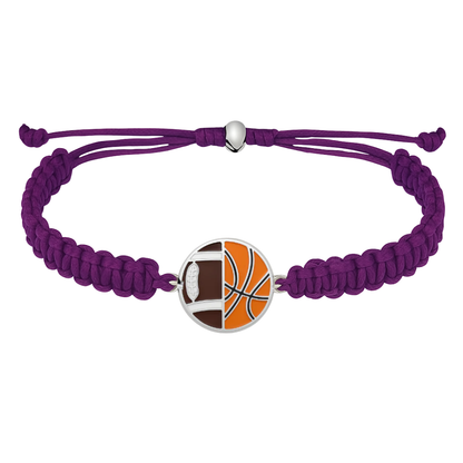 Football & Basketball Rope Bracelet