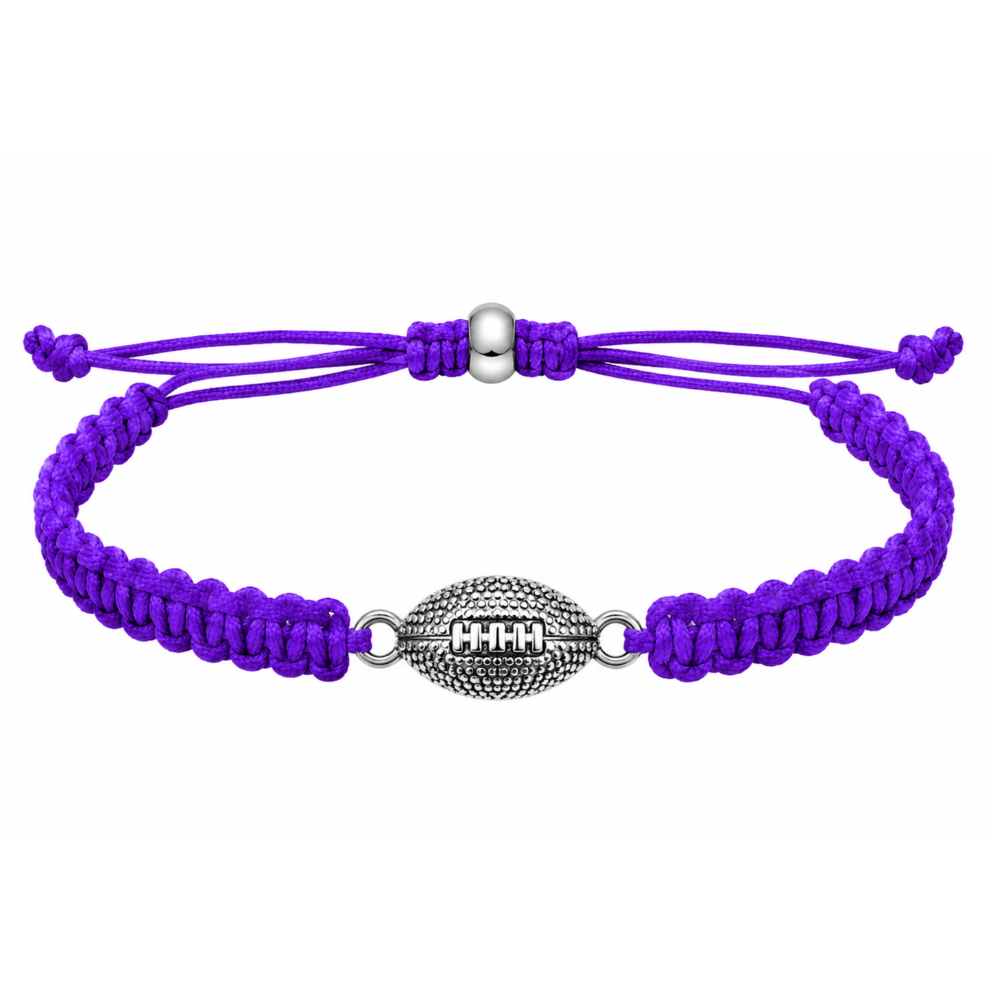Flag Football Rope Bracelet - Pick Color