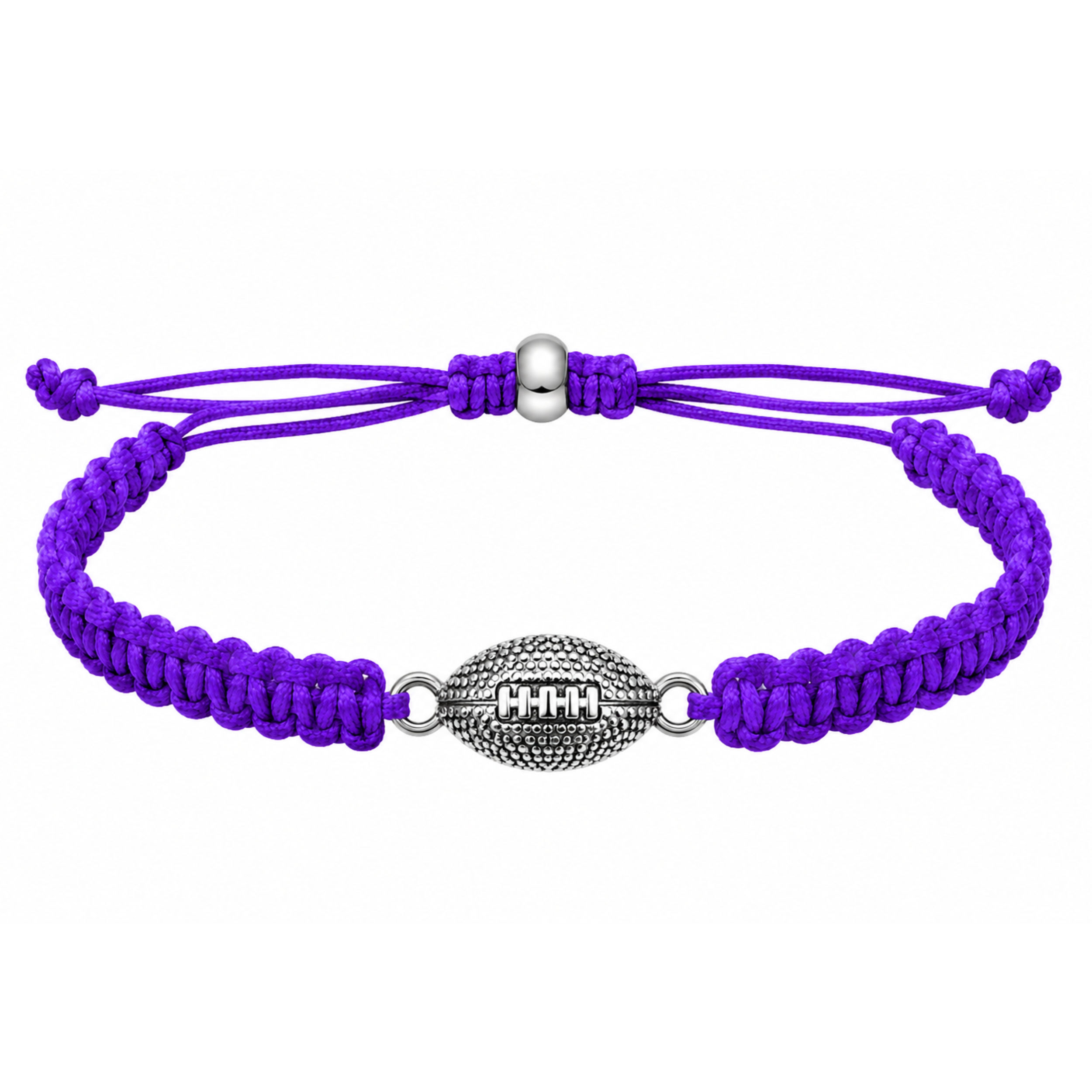 Flag Football Rope Bracelet - Pick Color