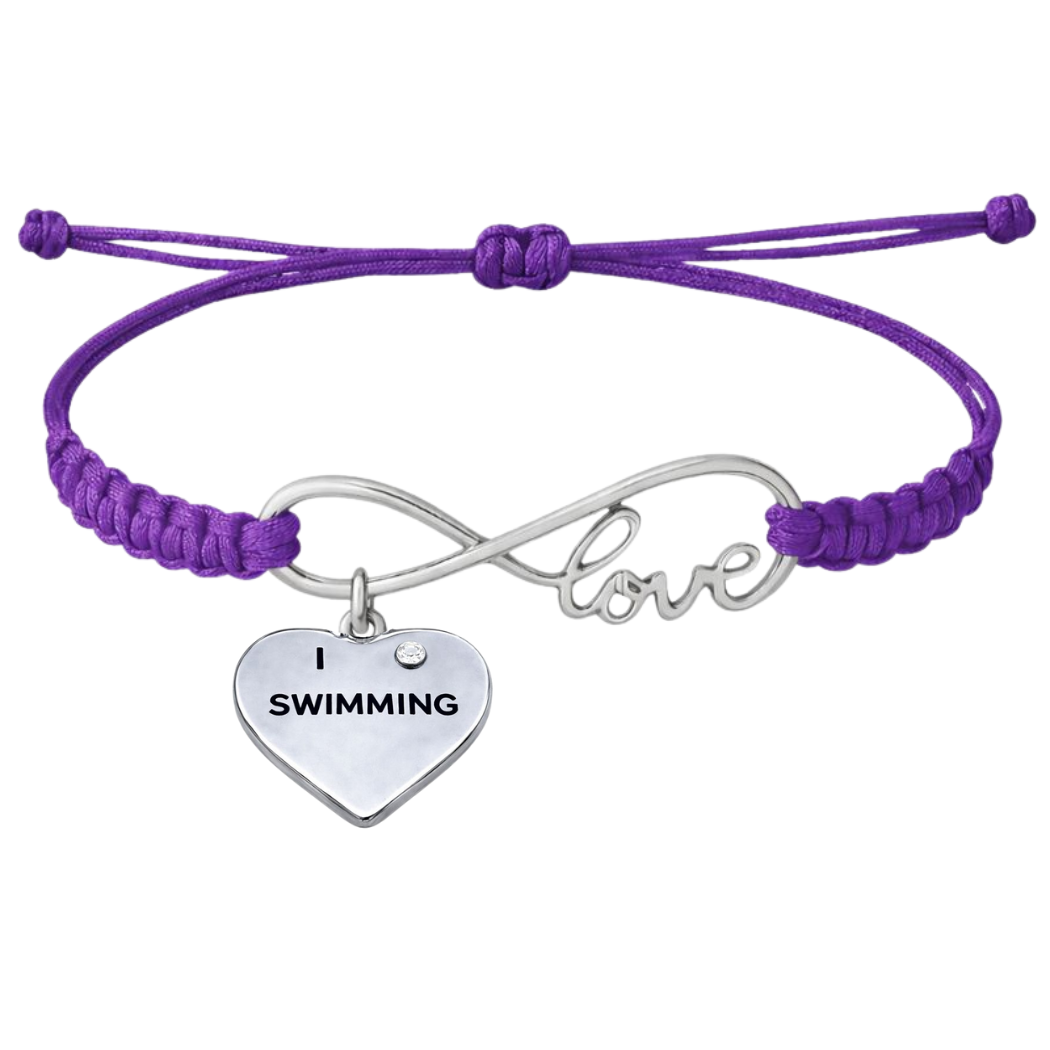 Swimming Adjustable Rope Bracelet - Pick Charm