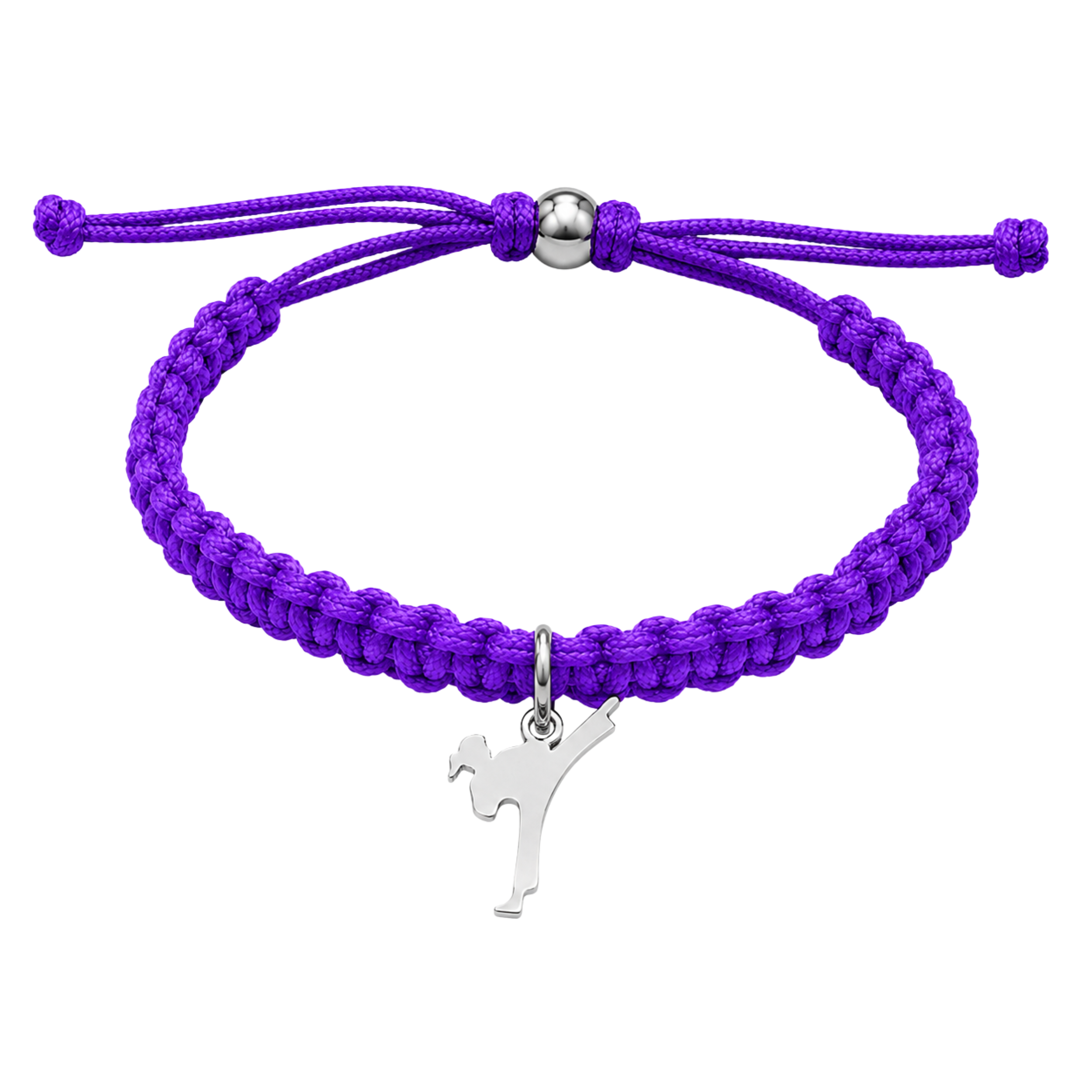 Karate Girl Adjustable Rope Bracelet
