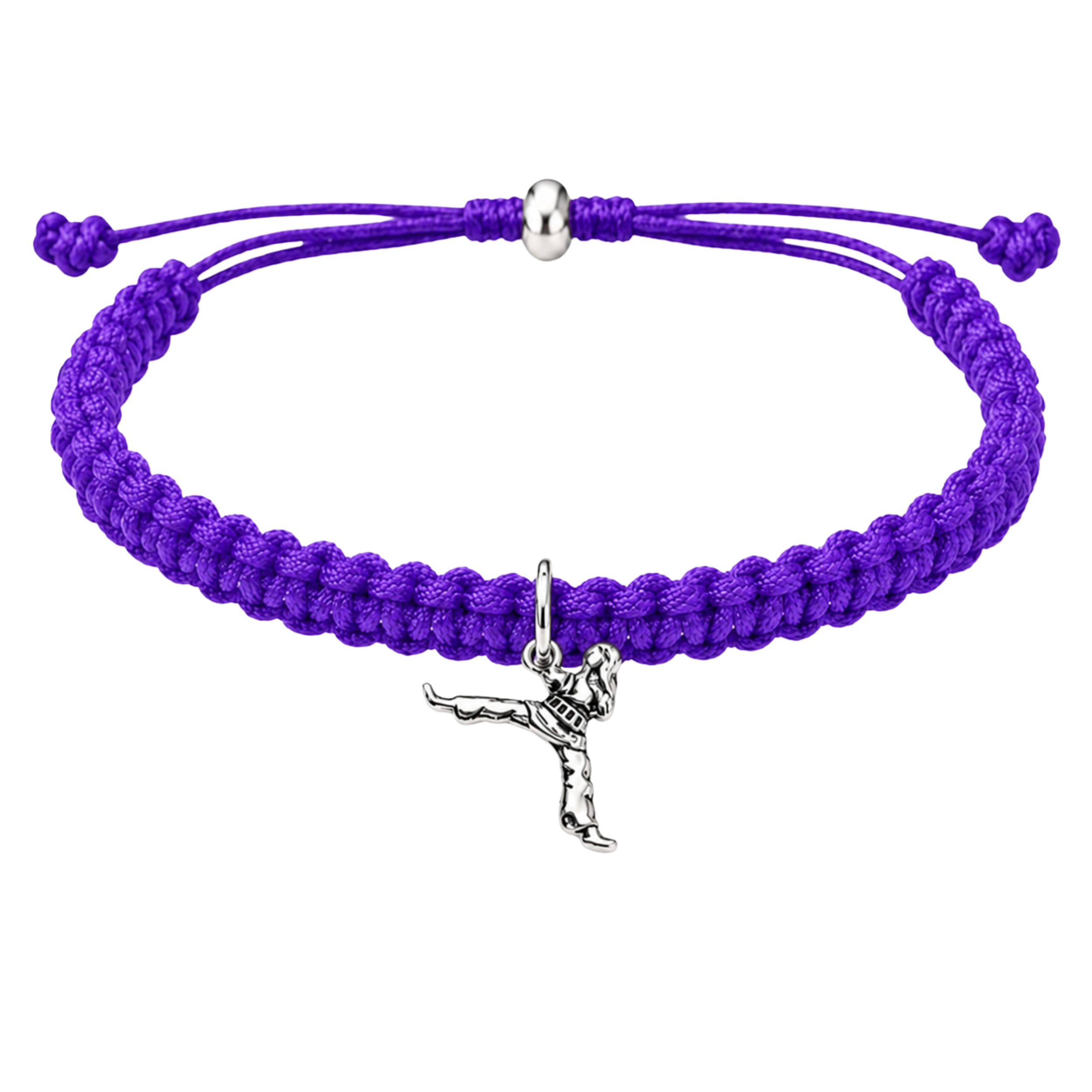 Karate Girl Adjustable Rope Bracelet