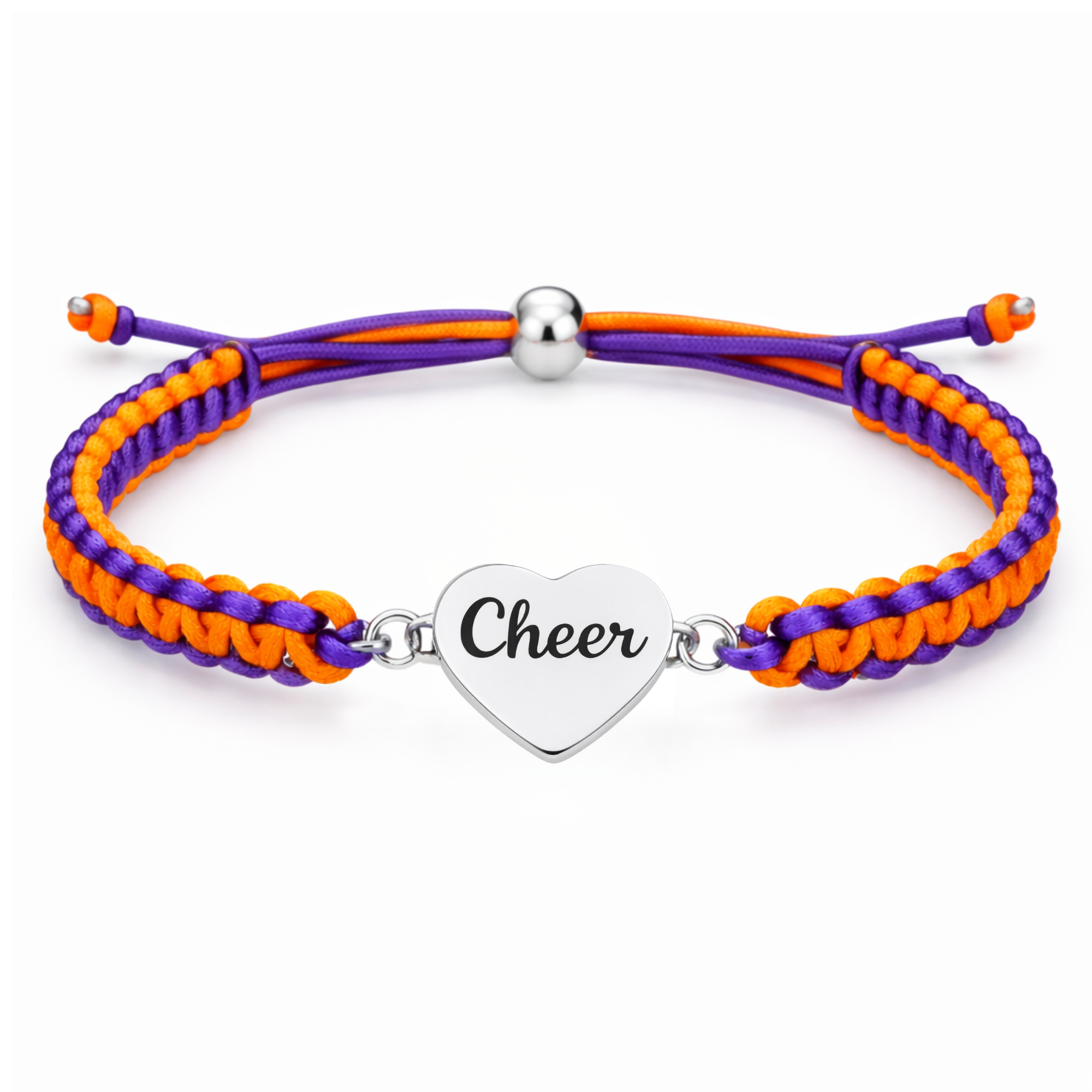 Cheer Multi Colored Rope Bracelet - Pick Colors