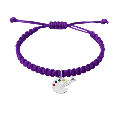 Paint Palette Adjustable Bracelet- Pick Color