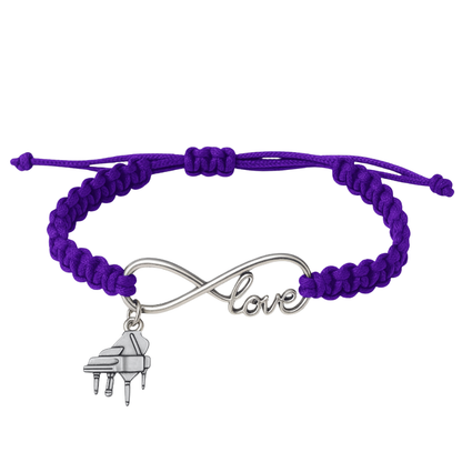 Piano Infinity Bracelet
