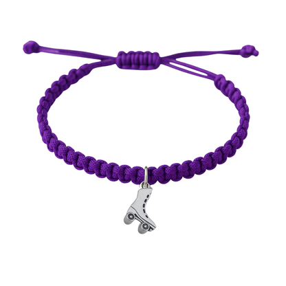 Roller Skate - Roller Derby Adjustable Bracelet - Pick Color
