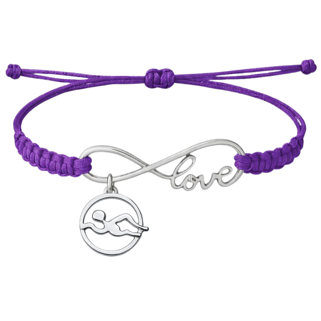 Swimming Adjustable Rope Bracelet - Pick Charm