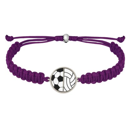 Soccer & Volleyball Rope Bracelet