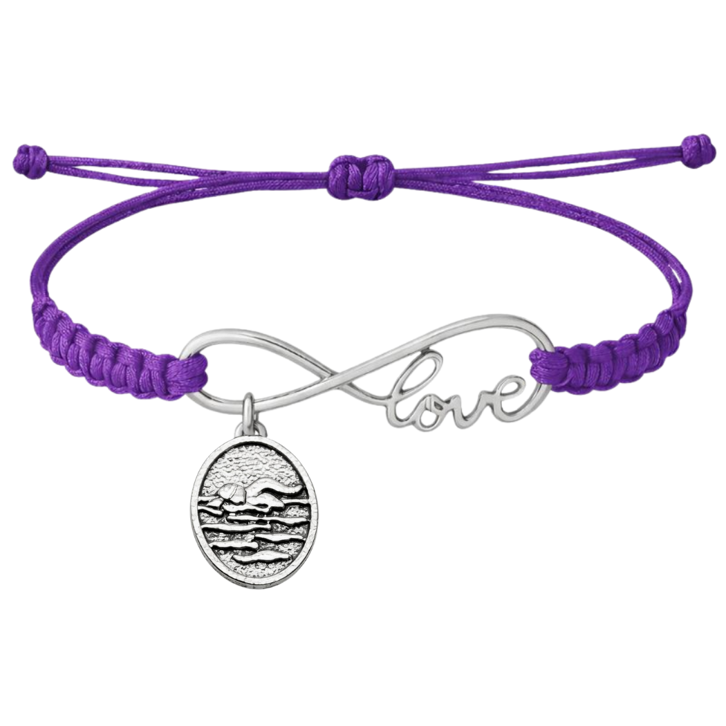 Swimming Adjustable Rope Bracelet - Pick Charm