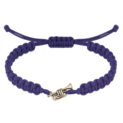 Trumpet Adjustable Rope Bracelet