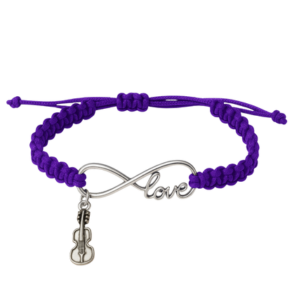 Violin Infinity Bracelet