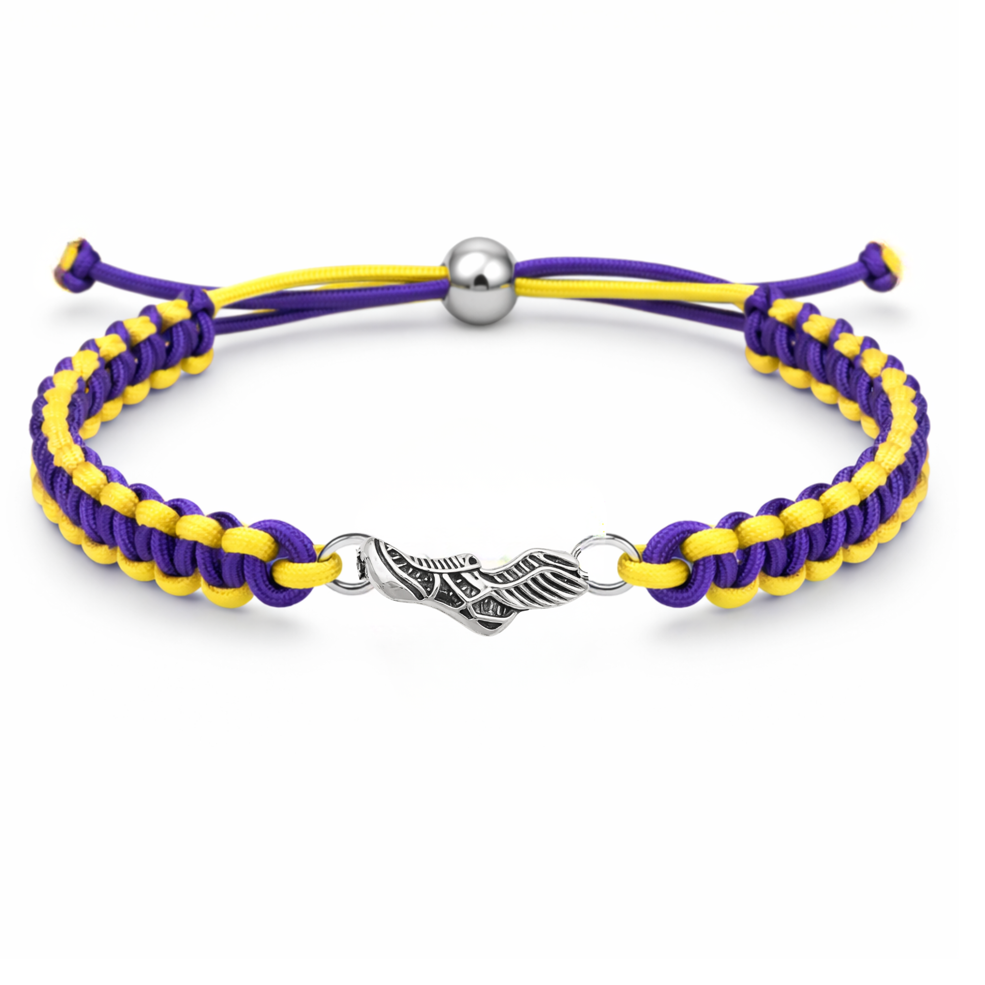 Multi Colored Track and Field Sneaker Rope Bracelet