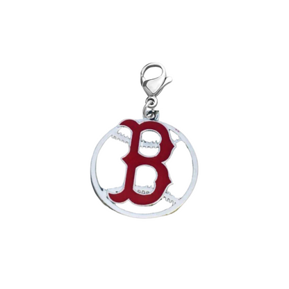 Boston Red Sox Clip On Zipper Pull